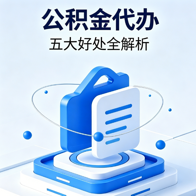 长春公积金代办到底值不值？这5大好处让你少走弯路